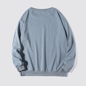 OEM Service Wholesale Price Customized Logo Solid Color Men's Sweatshirts Jogging Casual Wear Sweatshirts Men's Sweatshirts - Product Image 4