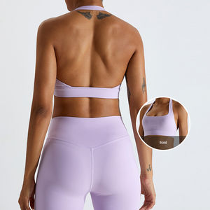 Soutien-gorge de sport pour femme de haute qualité, respirant, à maintien élevé, avec fermeture frontale, idéal pour la gym, le fitness, le yoga, la course et l'entraînement - Product Image 2