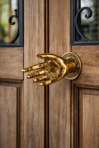 Gancho decorativo para cortinas con forma de mano, elegante soporte para cortinas para sala de estar, habitación de invitados y decoración de interiores - Product Image 3