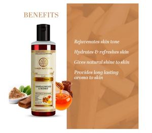 ครีมอาบน้ำสมุนไพรขัดผิว คัดสรรจากไม้จันทน์หอมและน้ำผึ้ง ช่วยทำความสะอาดผิวอย่างอ่อนโยน ช่วยรักษาความนุ่มนวลของผิว - Product Image 2