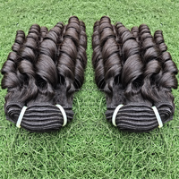 Extensions de Cheveux Bouclés de Luxe Beauty Hair Love Fumi, Double Trame, 100% Cheveux Vierges Remy Indonésiens, Résistantes à la Chute