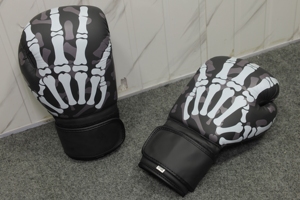 ถุงมือชกมวยไทย HMS 14oz 16oz แบบขายส่ง ปรับแต่งได้ ปิดด้วยแถบตีนตุ๊กแก น้ำหนักเบา หนังแท้ สำหรับทุกเพศ - Product Image 6