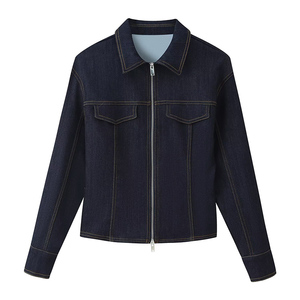 New Fashion <b>Woolen</b> Covered Button Eco-Friendly Breathable Winter Jacket Retro Collar Long Sleeve Casual Unisex <b>Top</b> - Product Image 1