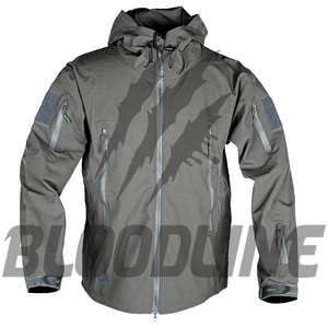 Veste Softshell imperméable camouflage olive pour homme Bloodline, manches longues, pour la chasse en plein air en hiver - Product Image 3