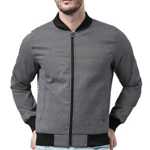 <b>Men's</b> Bomber <b>Jacket</b> Premium Quality Windproof <b>Lightweight</b> Casual Outerwear Streetwear Fashion <b>Jacket</b> - Product Image 1