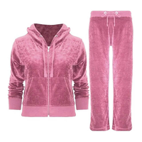 Conjunto Deportivo de Terciopelo para Mujer, de Alta Calidad, Transpirable, Cómodo, para Gimnasio, Nueva Llegada, Venta al Por Mayor, Tendencia 2025