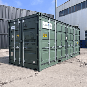 Conteneurs maritimes secs High Cube 20/40 pieds d'occasion de qualité, origine Belgique, pour solutions de services de santé, capacité 20/40 pieds, vente en gros - Product Image 1