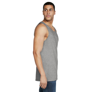 Wholesale Sportswear Cotton Tank <b>Top</b> for Men Plus Size Breathable Quick Dry Eco-Friendly Casual Summer Wear Custom Colors Sizes - Product Image 4