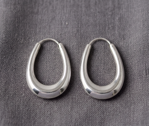 Pendientes de Aro de Plata de Ley 925 Hechos a Mano de la Mejor Calidad, Estilo Clásico, Certificados por IGI, Ideales para Compromiso, Boda, Fiesta, Regalo Perfecto para - Product Image 1