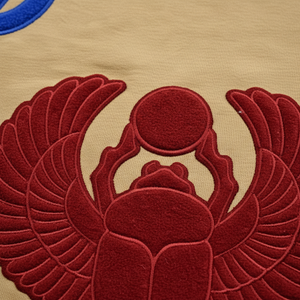 T-shirt personnalisé pour homme en coton 250 g/m² à manches longues avec impression 3D en mousse gonflée, logo personnalisable, tissu tricoté - Product Image 5