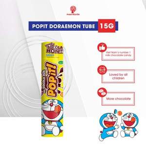 Caramelos Duros Multicolores con Relleno en Forma de Bola, Tubo de Chocolate con Leche Doraemon, Popit, Confitería, Mejor Precio de Fábrica - Product Image 6