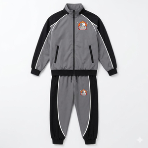 <b>top</b> quality Gym Fitness Sportswear's Nylon Windbreaker Training Tracksuits Custom Professional Made Men Two Piece Set Tracksuit - Product Image 2