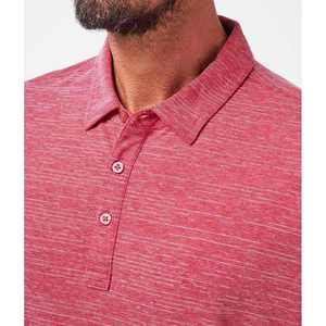 Chemises pour hommes en tissu respirant, logo personnalisé, motif tendance, col en V, coupe ample, coton et lin, couleur unie, chemises décontractées pour hommes, polos pour hommes - Product Image 4