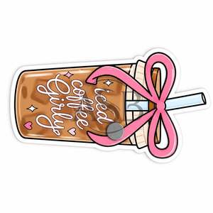 <b>Iced</b> <b>Coffee</b> Girly Acrylic Lash Tile Cute <b>Coffee</b> <b>Cup</b> Eyelash Extension Holder Aesthetic Custom Logo Printing - Product Image 6