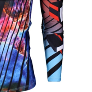 Rashguard homme 100% polyester, haute qualité, durable, sublimation, nouvelle arrivée, antibactérien. - Product Image 6
