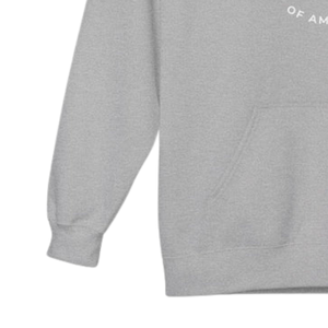 Pink Graphic <b>Light</b> Heather Grey Hoodie <b>Circle</b> Embroidered Fleece Pullover Sweatshirt Long Sleeve Unisex Casual Winter Fashion - Product Image 5
