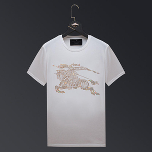 เสื้อยืดพิมพ์ลายกากเพชร คุณภาพสูง แฟชั่นใหม่ ขายดีที่สุด ผลิตตามสั่ง ผ้าฝ้าย 100% ระบายอากาศได้ดี พร้อมจำหน่าย รับผลิตแบบ OEM - Product Image 4