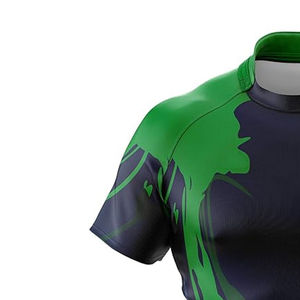 Tenues de rugby professionnelles imprimées par sublimation en Spandex/Coton, équipement d'entraînement athlétique robuste et durable, vente en gros - Product Image 5