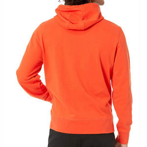 Solid Casual Fleece Pullover <b>Hoodies</b> Winter Front Quick Dry Breathable OEM Services Men - Product Image 3