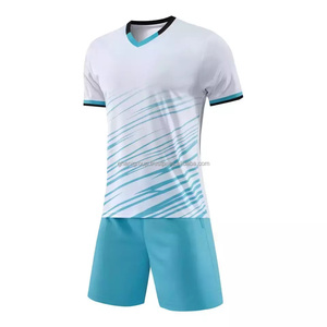 Maillot de football respirant GAF, personnalisable, séchage rapide, qualité supérieure, multicolore, nom d'équipe imprimé, manches courtes, 100% coton - Product Image 6