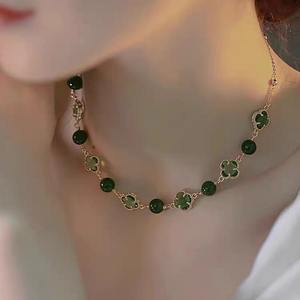 Collar de Escamas de Pescado Hecho a Mano, Estilo Europeo Americano, Cadena de Concha Natural, Accesorio de Moda Popular al por Mayor - Product Image 1