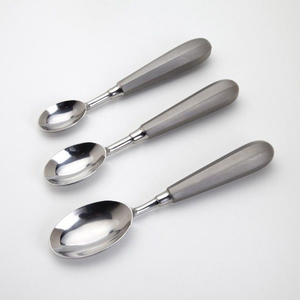 Cuchara Rocher de Acero Inoxidable para Emplatar, Cuchara de Chef para Presentación Artística de Alimentos y Decoración de Alta Cocina - Product Image 3
