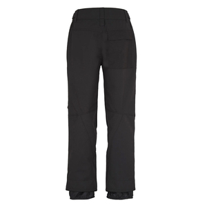 Pantalon de ski pour homme, couleur noire, imperméable, fermeture éclair et boutons, poches avant et arrière, pour la marche, la pêche et le ski. - Product Image 2