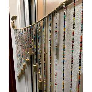 Best Quality Designer Beaded Door <b>Curtains</b> with Reusable Decorative Hanging <b>for</b> Home Office Boutique and Event Decoration Use - Product Image 2
