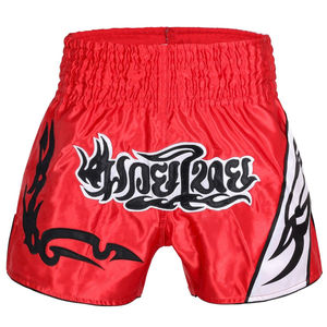 Pantalones Cortos de Muay Thai Personalizados, para Boxeo, MMA, Kickboxing, Bordados, de Alta Calidad, los Más Vendidos, Hechos a Medida para Hombre - Product Image 3