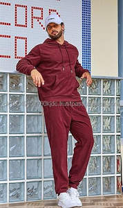 Conjunto Deportivo de Invierno para Hombre, de Algodón, con Sudadera con Capucha y Pantalones Deportivos para Actividades al Aire Libre - Product Image 6