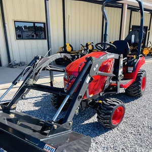 Tracteur à roues robuste Branson 2205H, 20 CV, diesel, 4 roues motrices, hydrostatique, chargeur compact, utilisation agricole, machine durable - Product Image 4