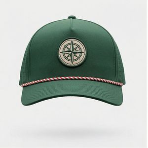 Gorras de Béisbol con Logotipo de Brújula Verde, Diseño de Moda en Tendencia, Gorra de Verano Premium Personalizada, Gorra Deportiva Profesional de Alta Calidad A1 - Product Image 1