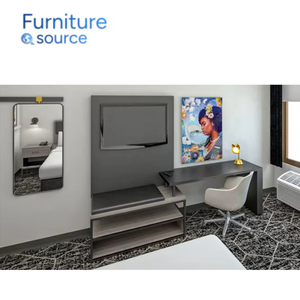 Meubles de chambre d'hôtel en MDF Premium-Meubles de chambre à coucher en MDF moderne OEM Fabricant qualifié du Vietnam - Product Image 1