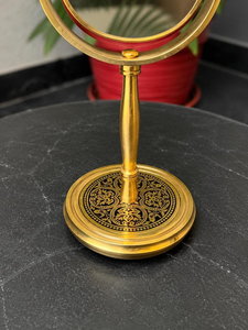 Nautical Brass Gimbal <b>Desk</b> <b>Clock</b> Handmade Maritime Tabletop Timepiece Vintage Ship-Inspired Office & Study Decor - Product Image 6