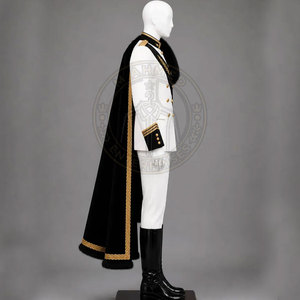 Uniforme Ceremonial Vintage Elegante, Reproducción, Tejido de Lana de Algodón Transpirable y Ecológico, Uniforme Masculino de Alta Calidad - Product Image 4