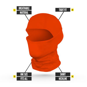 Balaclava tactique professionnelle pour une protection intégrale du visage pendant la chasse estivale, l'entraînement, les jeux en plein air, masque en matériau coupe-vent - Product Image 3