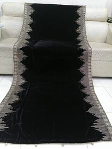 อินเดียปากีสถานล่าสุดกำมะหยี่ผ้าคลุมไหล่หนักกับลำดับการทำงานชุดแต่งงานสุดหรูชุดขายร้อน2023 - Product Image 3