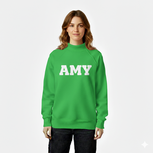 Sudadera de cuello alto para mujer, lista para el invierno, de manga larga, forro polar grueso, ropa casual, proveedor OEM - Product Image 3