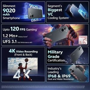 Vivo T5 Pro 5G หน้าจอ AMOLED 6.83 นิ้ว ความจุ 128/256GB กล้อง 50MP รุ่น Global แบตเตอรี่ 9020mAh จัดส่งโดย FedEx - Product Image 1