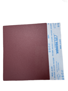 Hoja de Lija de Óxido de Aluminio Wolverine RW-A36 de Alta Calidad, Grano 220, Fácil de Rasgar, Rectangular, para Concreto - Product Image 1