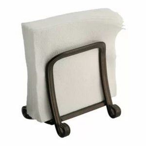 Porta Servilletas de Metal para Encimera, Diseño de Alambre Negro, para Decoración de Mesa de Comedor en Hogar o Restaurante - Product Image 1