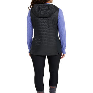 Gilet matelassé léger personnalisé avec logo pour femme – Veste sans manches rembourrée style bulle, grandes tailles, mode hiver - Product Image 2
