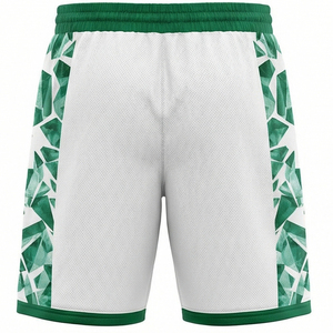 Tenue de basketball sublimée écologique, ensemble maillot et short personnalisés en tissu, uniformes sportifs haute performance - Product Image 5