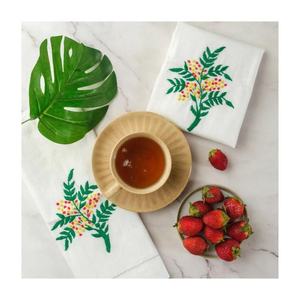 Paños de Cocina 100% Algodón Más Vendidos, Nuevo Diseño Ecológico con Logotipo Personalizado, Gris Bordado, Elegante Diseño Personalizado para Tetera y Cocina - Product Image 6