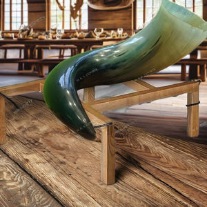 Corne à boire viking grande capacité, corne à boire de 4 à 10 litres, corne de bœuf de qualité alimentaire, décoration animale à prix de gros compétitifs - Product Image 1