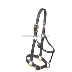 Chevaux Offres Spéciales Équipement de menton à la mode et réglable Entraînement d'équitation Collier de tête de licou de cheval en nylon - Product Image 3