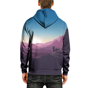 Sudadera con Capucha de Manga Larga Sublimada de Alta Calidad 2026 para Hombre, Ropa de Invierno Moderna, Diseño Elegante, Suave y Cálido, 100% Algodón Transpirable - Product Image 5