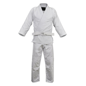 Uniforme de karaté 100% coton, design personnalisé, unisexe, OEM, logo personnalisé, ensembles de vêtements de sport, vêtements d'arts martiaux - Product Image 3