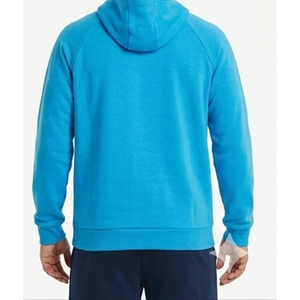 เสื้อฮู้ดดี้ผู้ชายทรงโอเวอร์ไซส์ สีพื้น ผ้าฝ้ายเฟรนช์เทอร์รี่ สวมใส่สบายๆ สำหรับฤดูใบไม้ร่วง ทรงปกติ มีกระเป๋าเสื้อ - Product Image 5