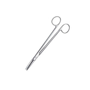 IAA SURGICAL INSTRUMENTS Surgical Dissecting Curved Scissors Sharp Blunt Stainless Steel Medical Manual Instrument Set CE - Product Image 4